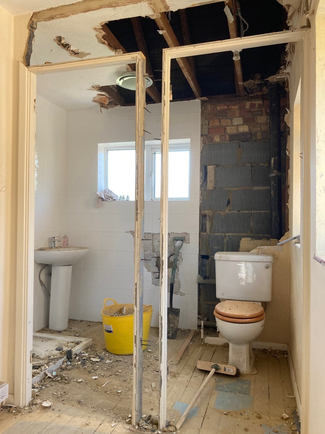 Kitchen & bathroom renovation, before renovation, photograph 6